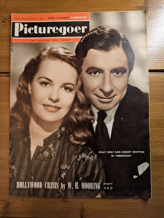 Picturegoer: The National Film Weekly Sep 10, 1949 - Sally Gray/Robert Newton