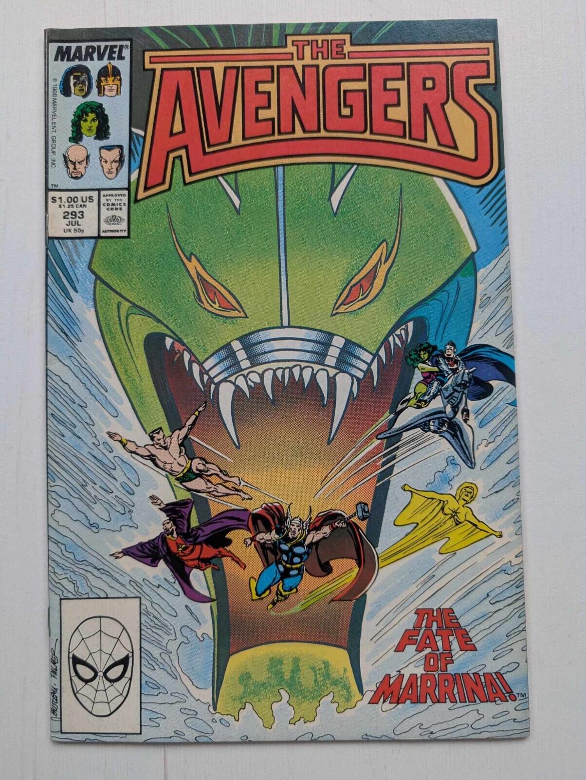 Avengers #293 - First Appearance of Chairman Kang, 1988, Marvel Comic