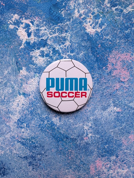 Vintage Puma Soccer Football Badge