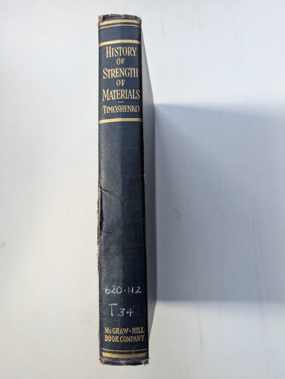 History of Strength of Materials by Stephen P. Timoshenko - 1953 - McGraw-Hill