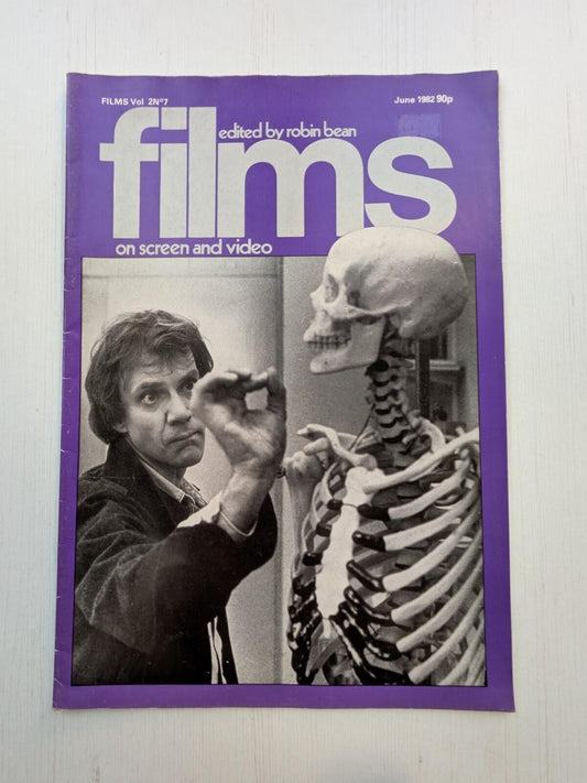 Films on Screen and Video Vol. 2 No. 7 June 1982 - Malcolm McDowell Cover