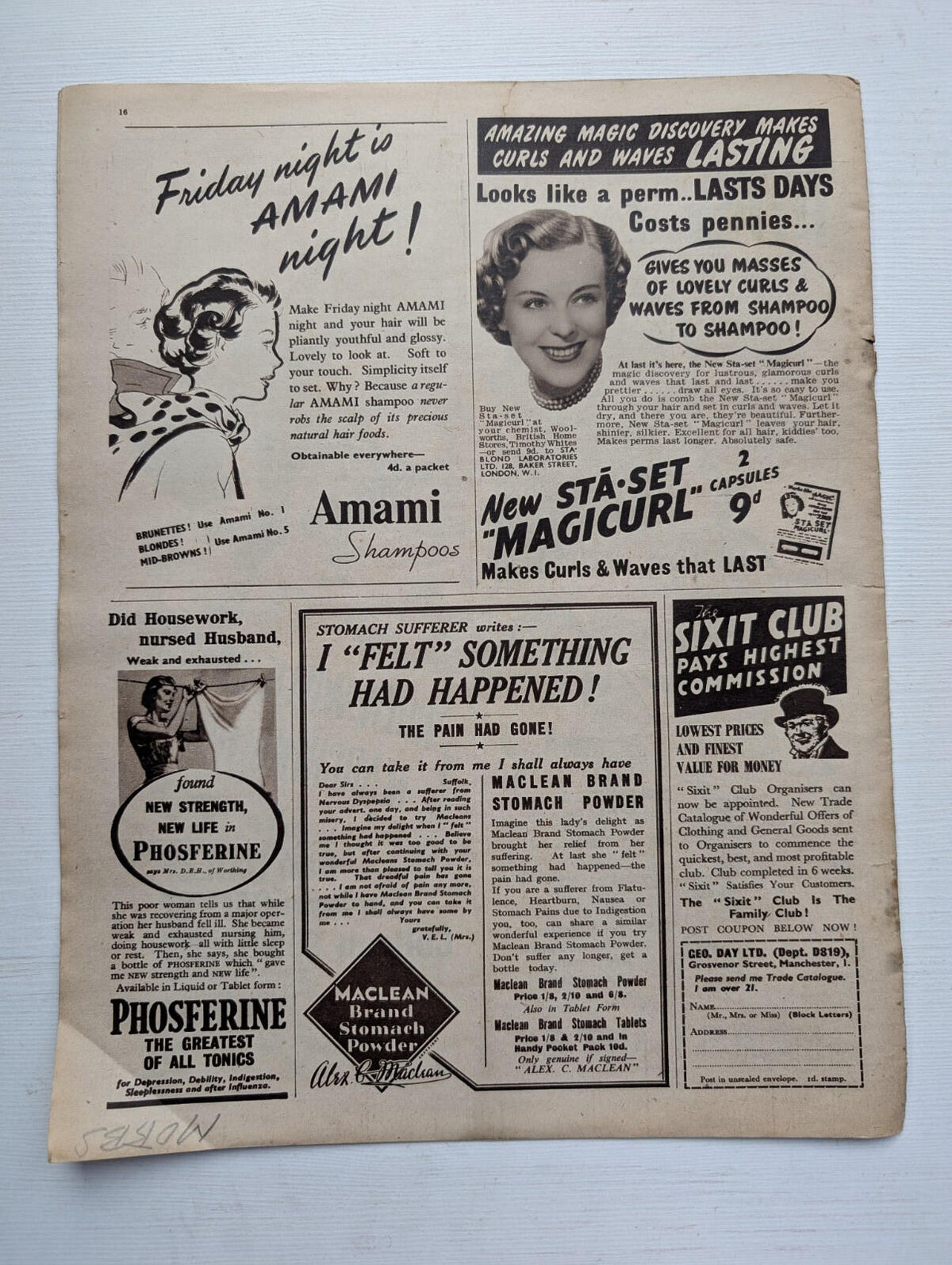 Picture Show Vol. 54 No. 1411 April 15th 1950 - Susan Hayward/Dana Andrews Cover