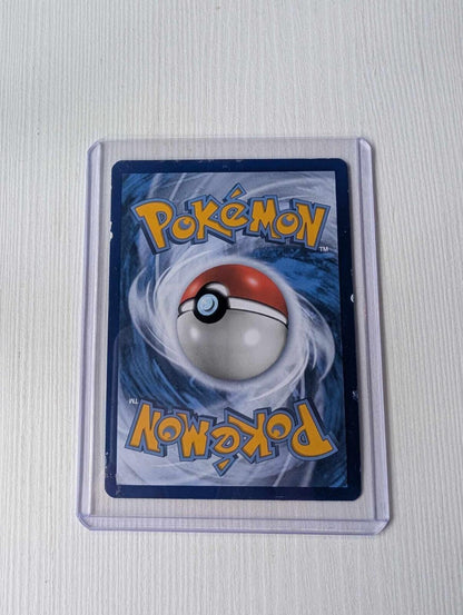 Hand-Painted Sun & Moon: Hidden Fates Charmander Pokemon Card & Display Easel