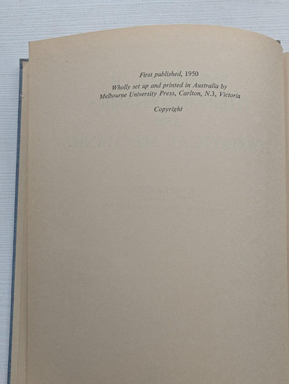 Elements of Thermodynamics and Statistical Mechanics by E.O. Hercus - 1950