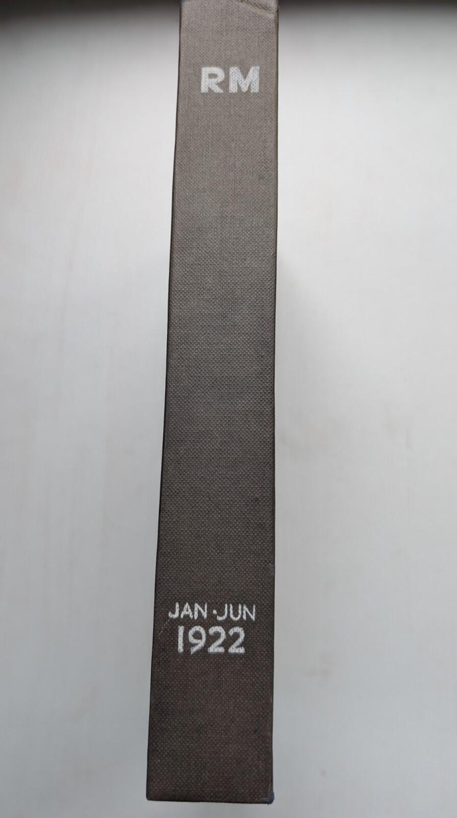 The Railway Magazine January-June 1922 - x5 Issues in Slipcase