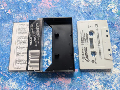 Elaine Paige - Cinema - 1984 - Wea Records Cassette Tape