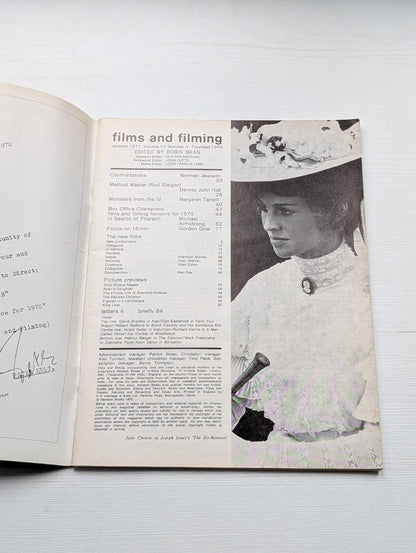 Films and Filming Magazine Vol. 17 No. 4 January 1971 - Best Films of 1970