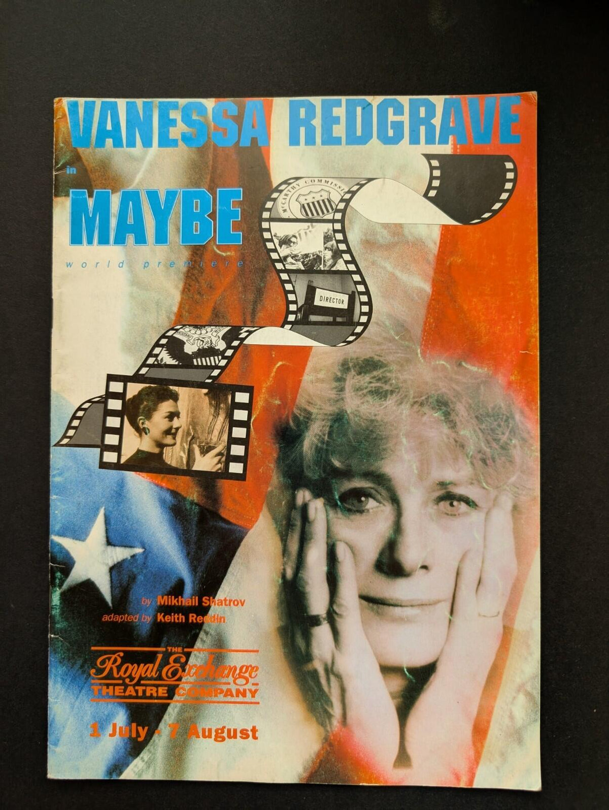 Maybe - Starring Vanessa Redgrave, Royal Exchange Theatre Company Programme 1993