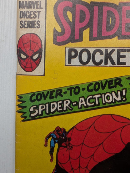 Spider-Man Pocket Book No.6 - 1980 - Marvel Digest Series Comic Book
