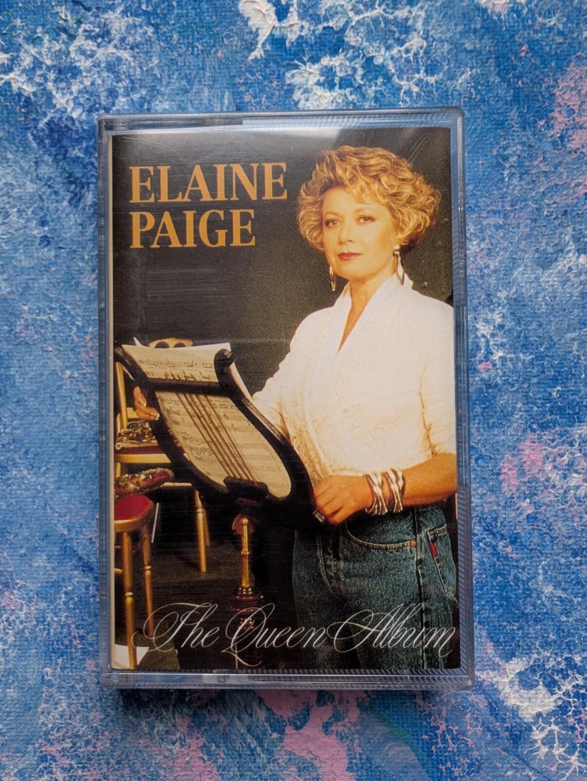 Elaine Paige - The Queen Album - 1988 - Virgin Cassette Tape