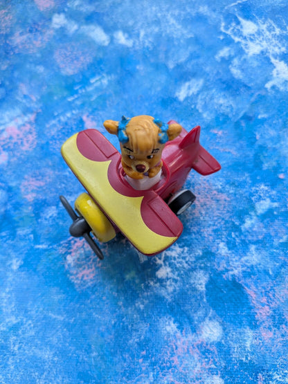 Disney TaleSpin Molly Cloudkicker Plane Toy - 1989 - McDonalds