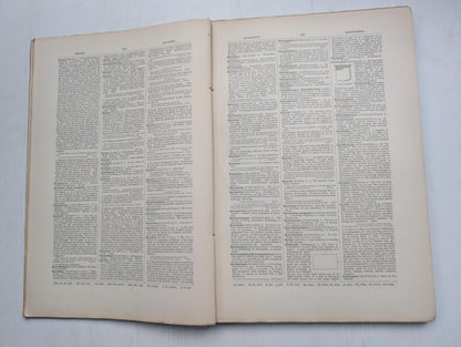 Ogilvie's Imperial Dictionary of The English Language Div. 13 - 1880's Approx