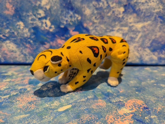 Tarzan Sabor The Leopard Small Soft Toy/Plush - 2000 - Disney/McDonald's