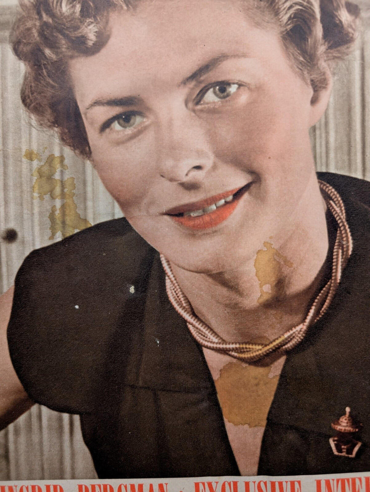 Picturegoer: The National Film Weekly September 1, 1951 - Ingrid Bergman Cover
