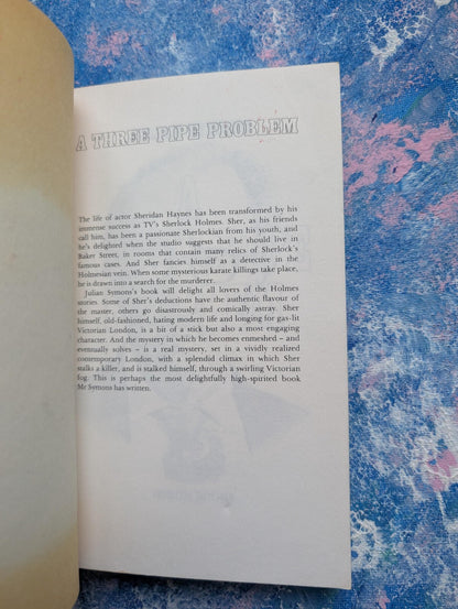 A Three Pipe Problem by Julian Symons - 1981 - Heron Books