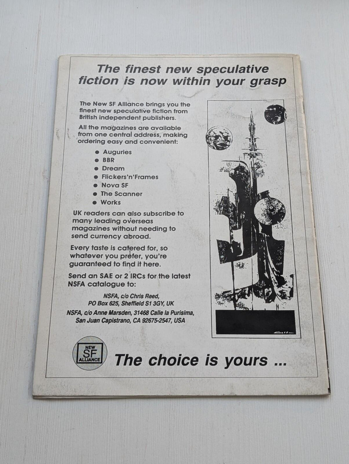 The Pseudo-Nymph: An Anthology of NSFA Member Magazines - 1991