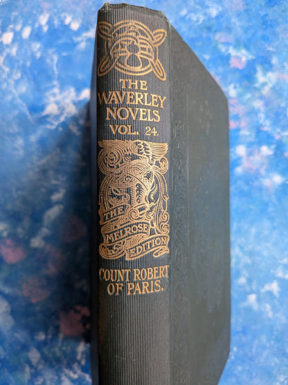 Count Robert of Paris by Sir Walter Scott, Waverley Novels Vol. 24