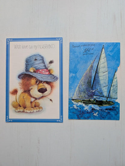 Mixed Vintage/Modern Greeting Card Bundle - x20 Cards For Scrapbook/Crafts #1