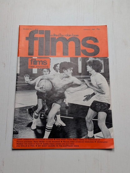 Films Vol. 1 No. 2 January 1981 - Matt Dillon My Bodyguard Cover