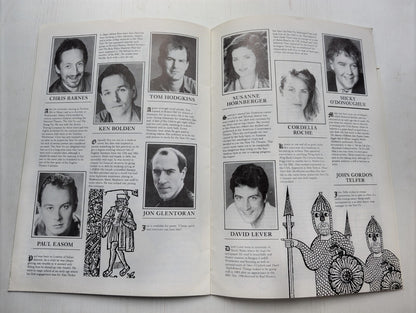Canterbury Tales Palace Theatre Manchester - September 1990 Programme