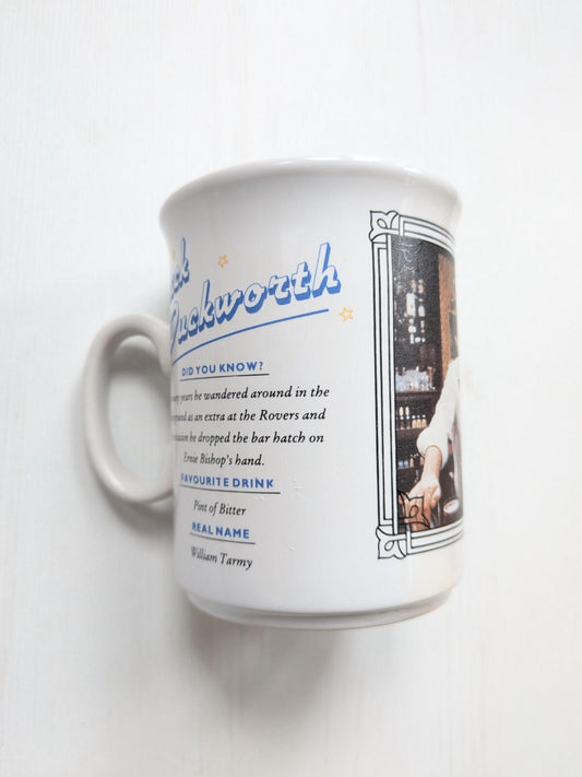 Vintage Coronation Street Jack Duckworth Ceramic Mug/Cup - Made in England
