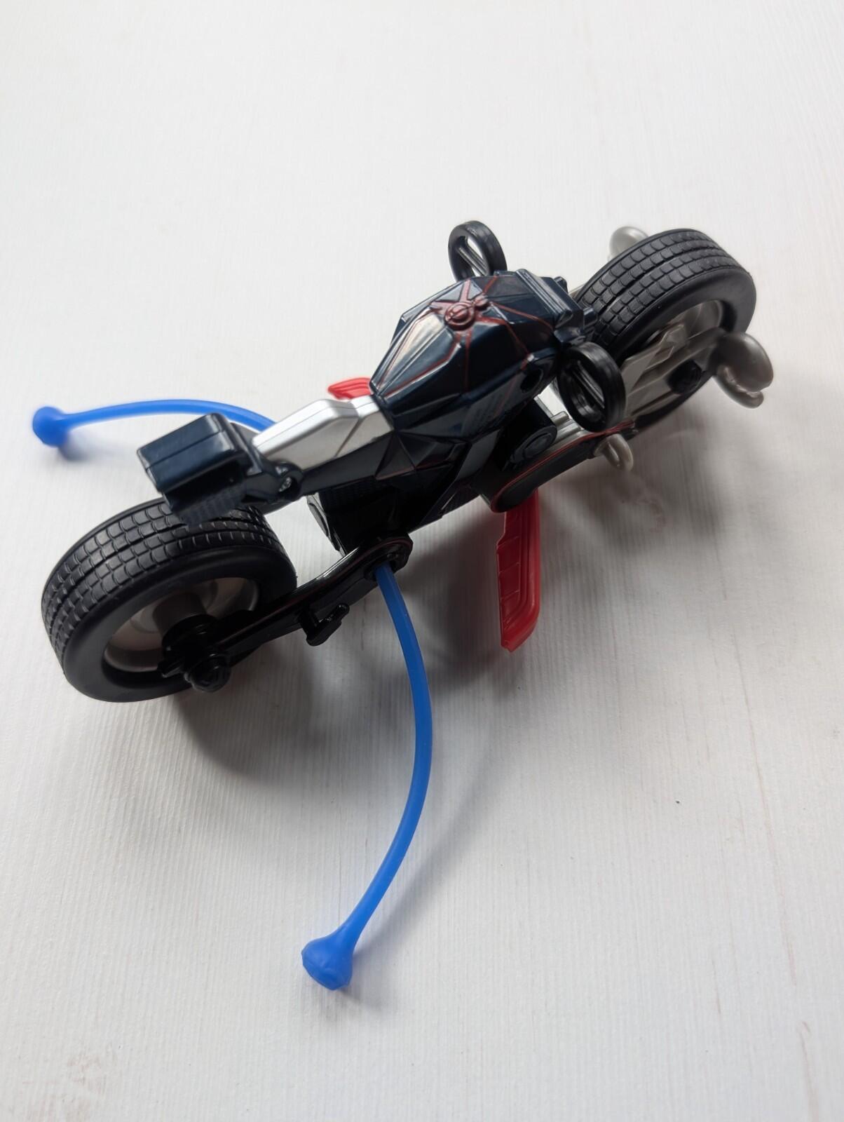 Spider-Man Stunt Launch Motorcycle Toy - 2012 - Marvel/Hasbro