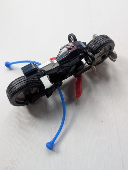 Spider-Man Stunt Launch Motorcycle Toy - 2012 - Marvel/Hasbro