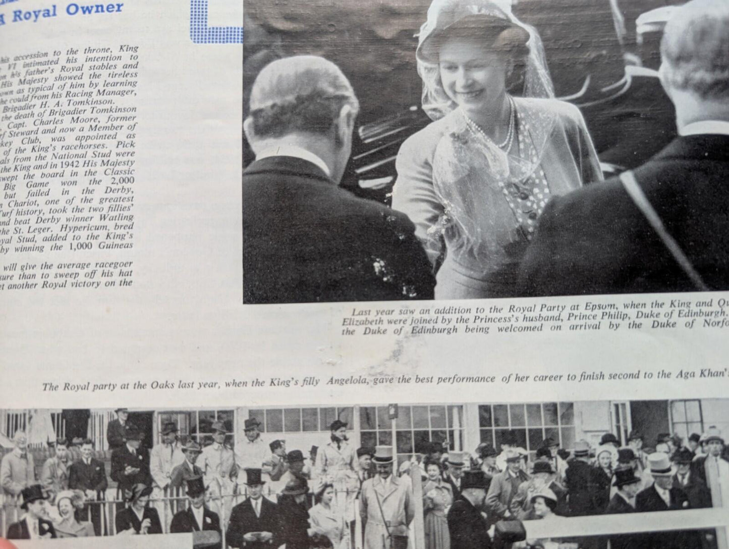 Cope's Derby Cavalcade Booklet - Alfred Cope - 1948