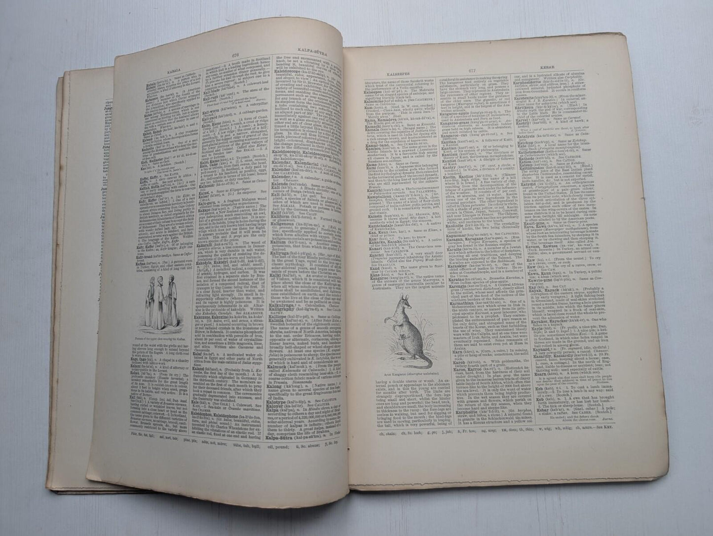 Ogilvie's Imperial Dictionary of The English Language Div. 9 - 1880's Approx