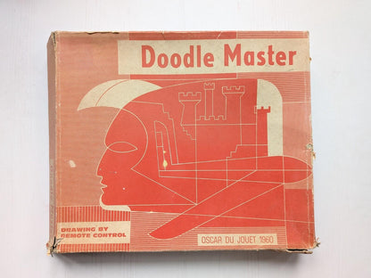 Vintage Doodle Master Drawing Toy - 1960 - Oscar Du Jouet