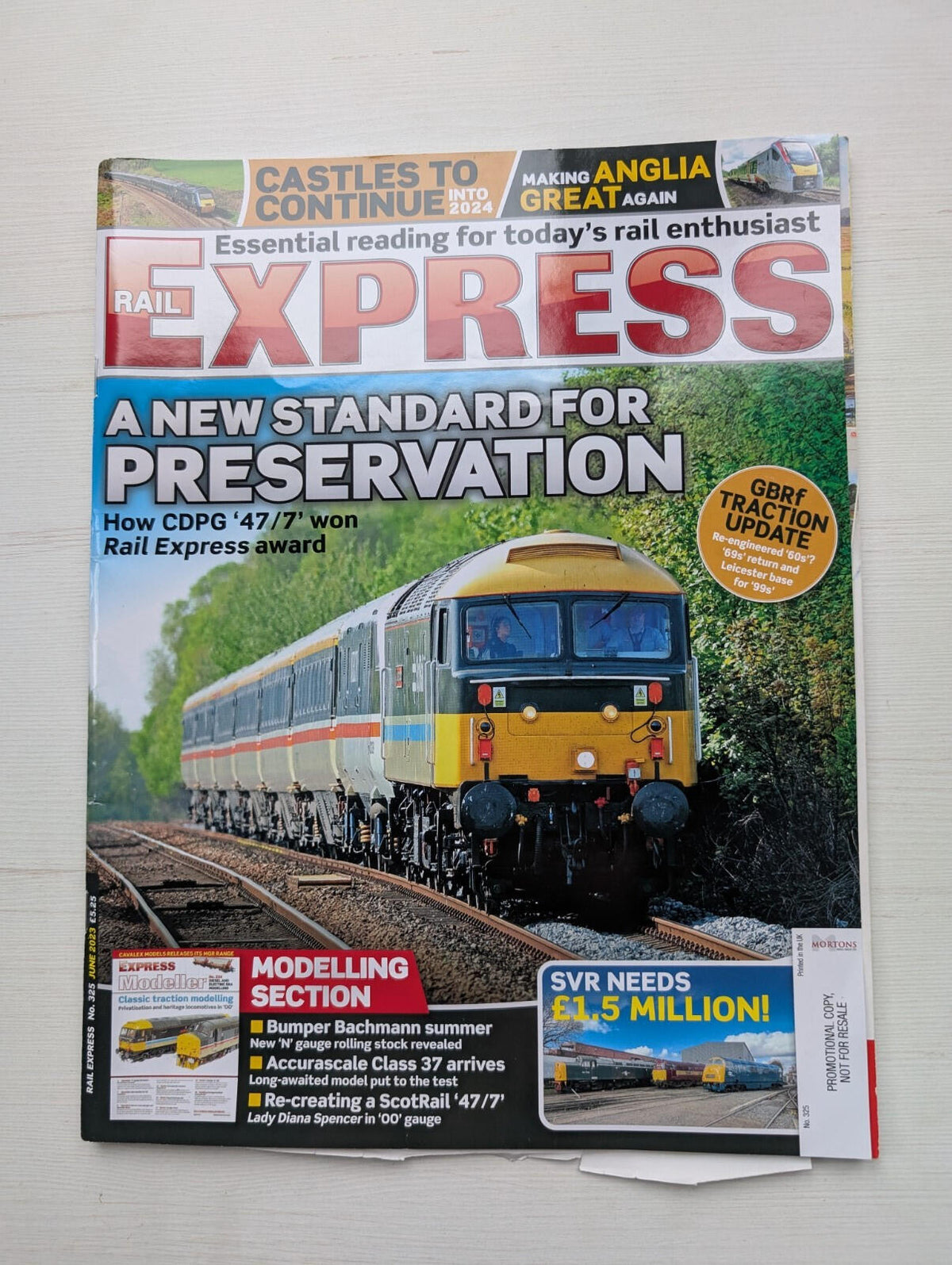 Rail Express Magazine No. 325 - June 2023