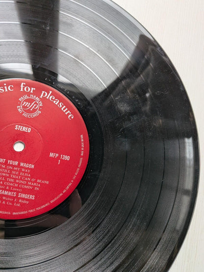 Paint Your Wagon Musical Soundtrack Vinyl LP - The Mike Sammies Singers - 1970
