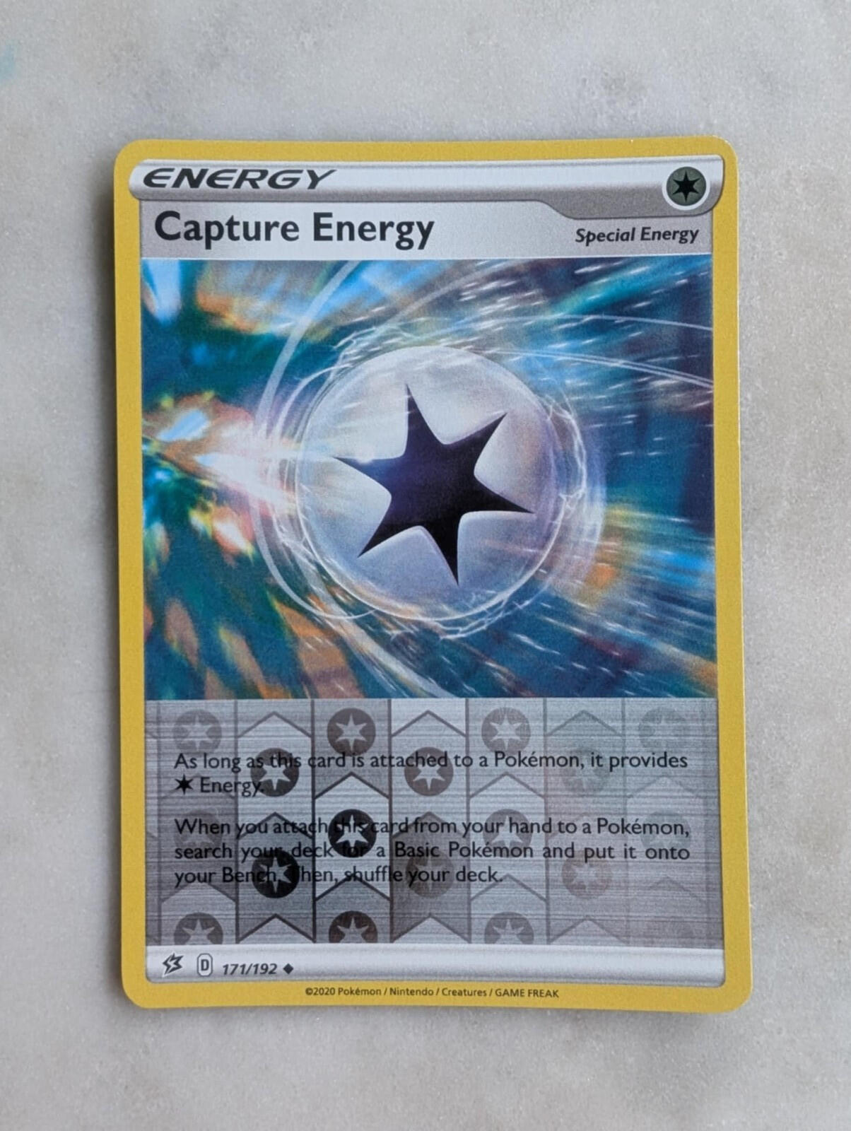 Capture Energy 171/192 Reverse Holo - 2020 - Rebel Clash