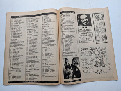 Rock Around The World: The Alternative Live Music Guide Vol. 1 Issue 4 - 1991