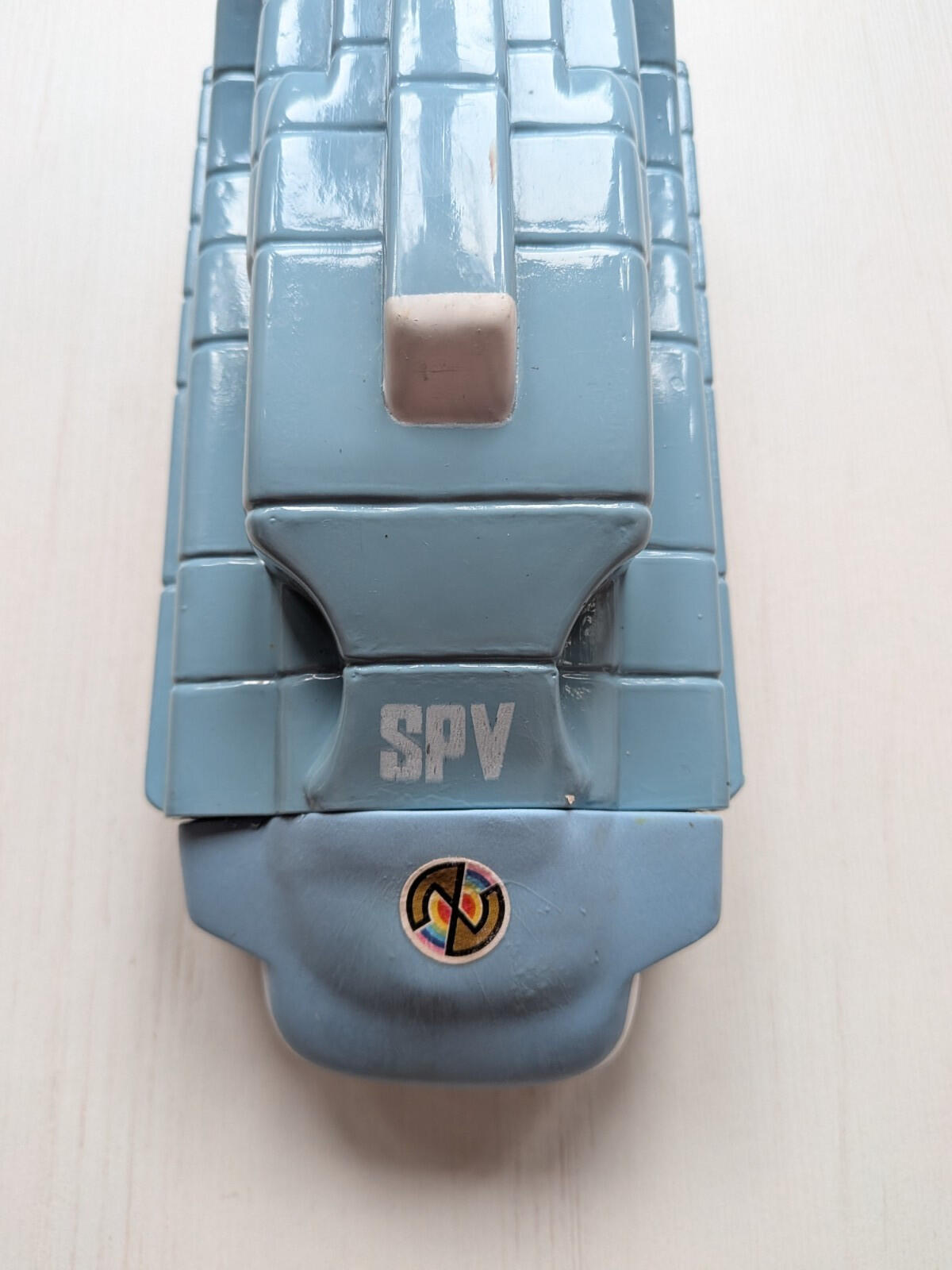 Vintage Captain Scarlet SPV Vehicle Bubble Bath Bottle Figure - 1993 - ITC Ent.