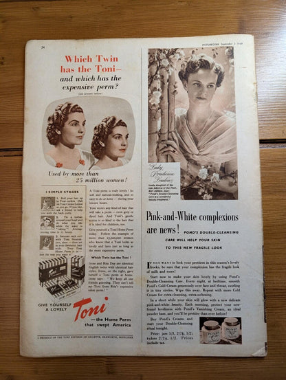 Picturegoer: The National Film Weekly September 3, 1949 - Clifton Webb Cover