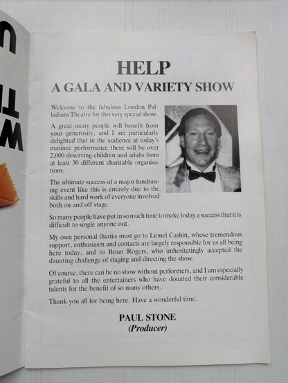 Gala Charity Variety Show Programme - London Palladium December 1991
