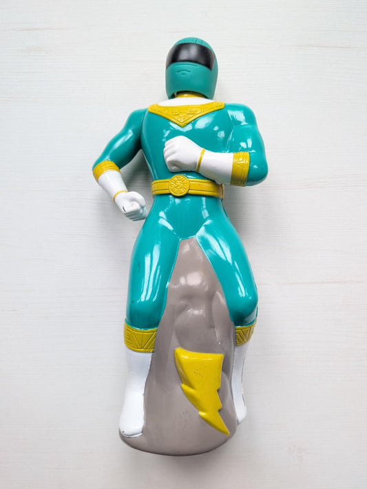 Vintage Power Rangers Green Ranger Bubble Bath Bottle Figure - 1997 - Saban