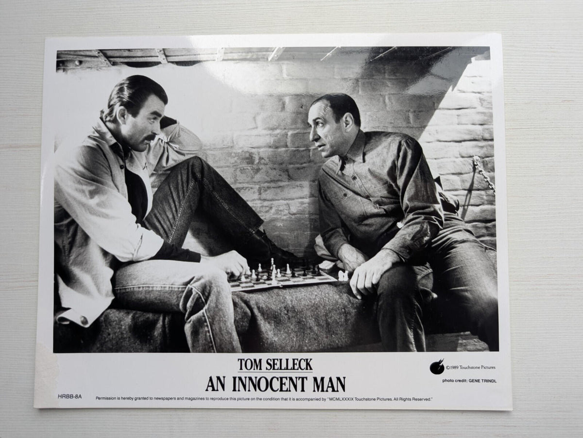 An Innocent Man x8 Lobby Card Bundle, 1989 Tom Selleck/Touchstone Pictures