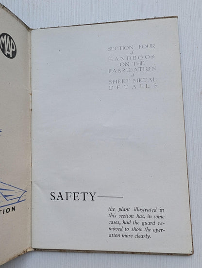 Handbook on The Fabrication of Sheet Metal Details - Sections 2, 3 & 4
