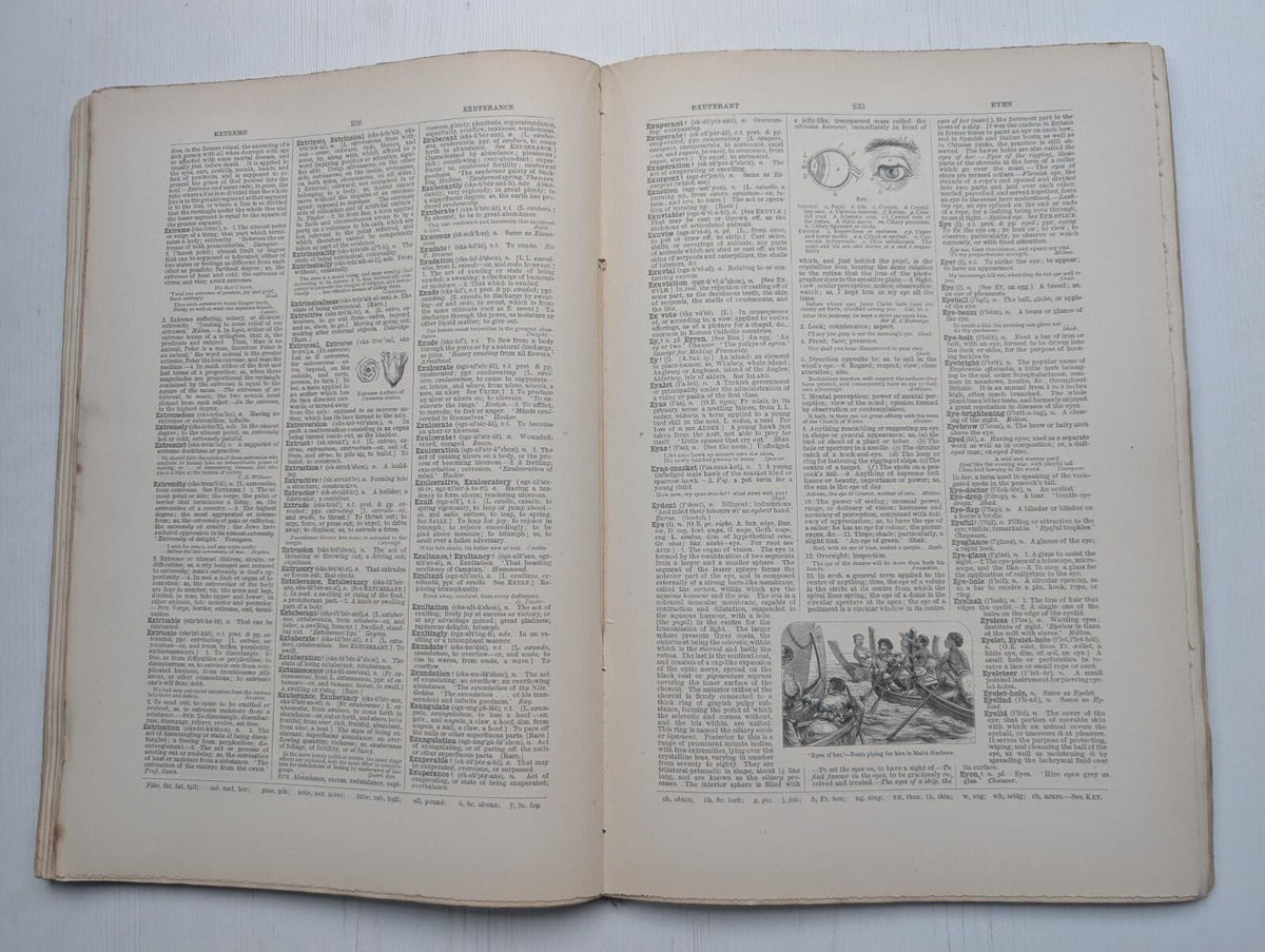 Ogilvie's Imperial Dictionary of The English Language Div. 6 - 1880's Approx