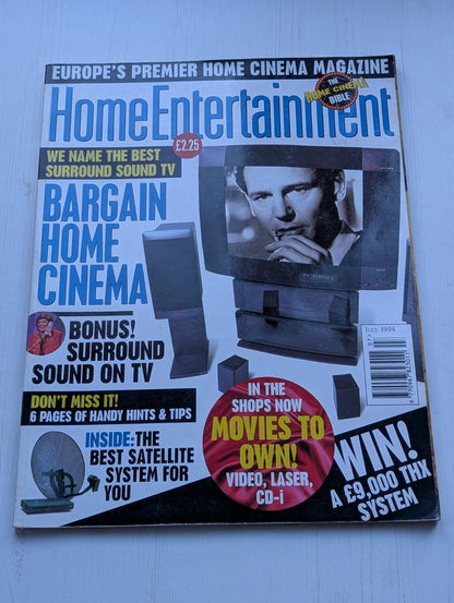 Home Entertainment Magazine July 1994 - Bargain Home Cinema/Surround Sound