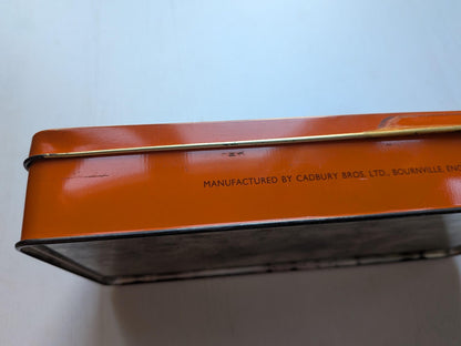Vintage Cadbury's Chocolate Biscuits Tin (Empty) - Horse & Wagon Design