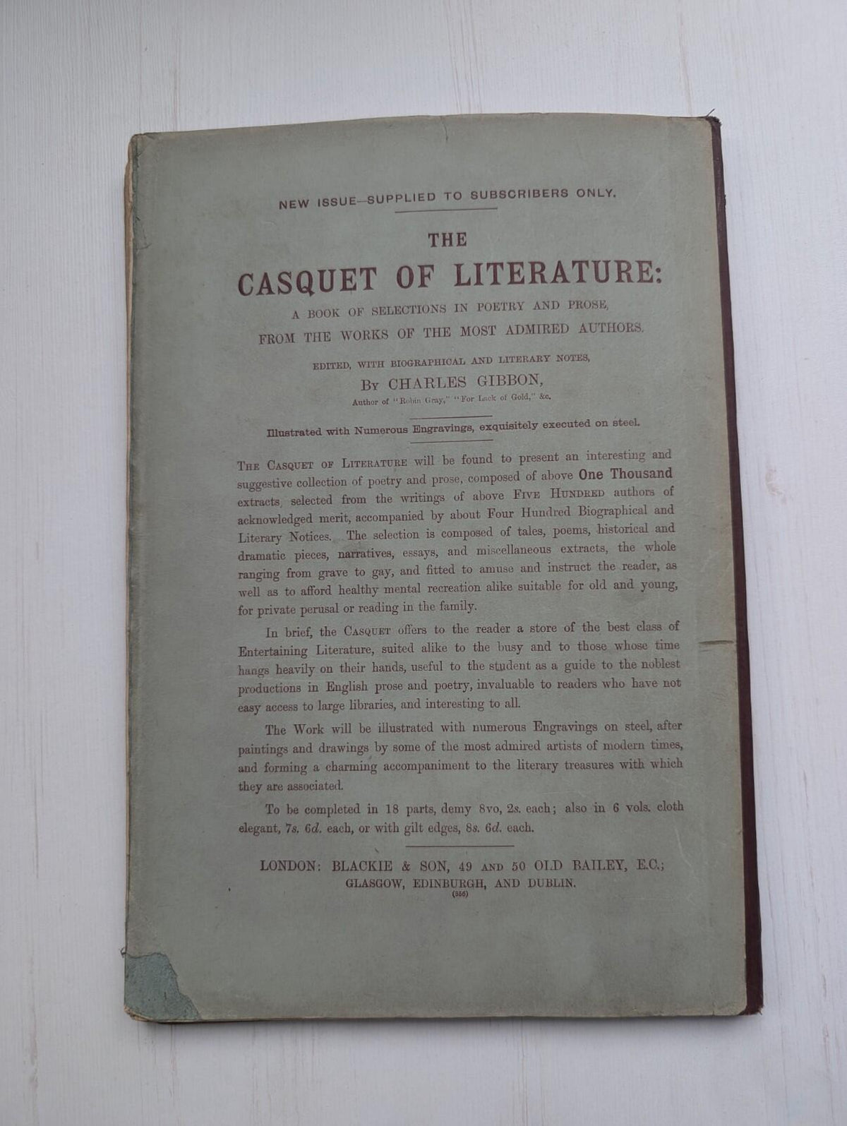 Ogilvie's Imperial Dictionary of The English Language Div. 2 - 1880's Approx