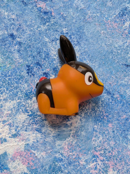 Tepig Pokemon Small Figure/Finger Puppet - 2010 - Nintendo/Bandai