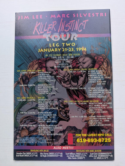Stormwatch Special #1 - 1994 - Image Comic Book