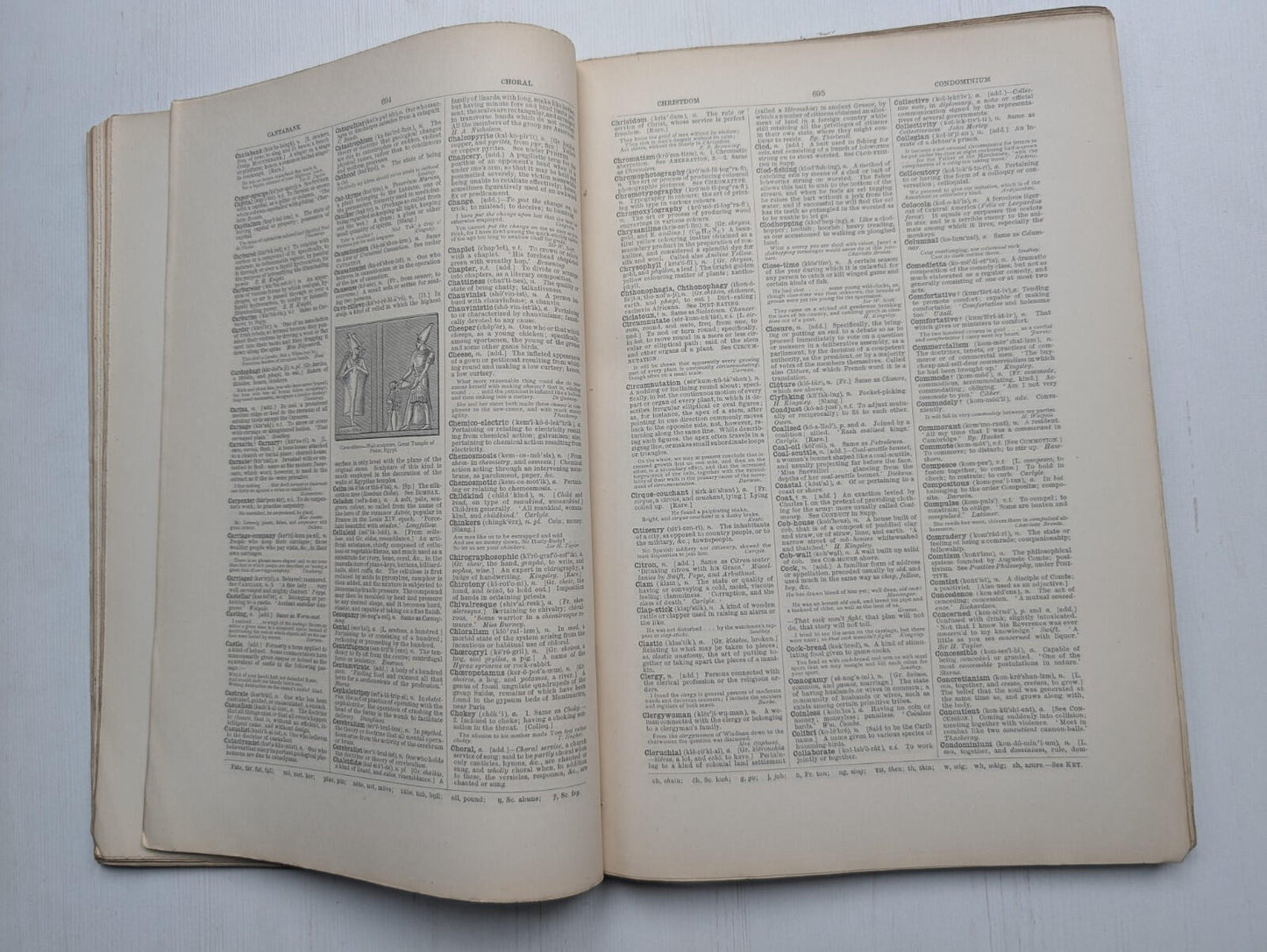 Ogilvie's Imperial Dictionary of The English Language Div. 18 - 1880's Approx