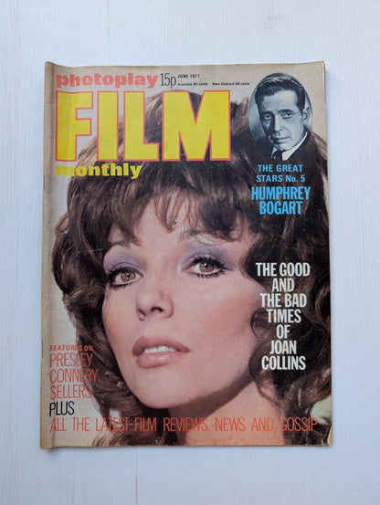 Photoplay Film Monthly Vol. 22 No. 6 June 1971 - Joan Collins Cover