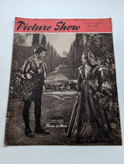 Picture Show Vol. 54 No. 1404 February 25th, 1950 - Tyrone Power/Wanda Hendrix