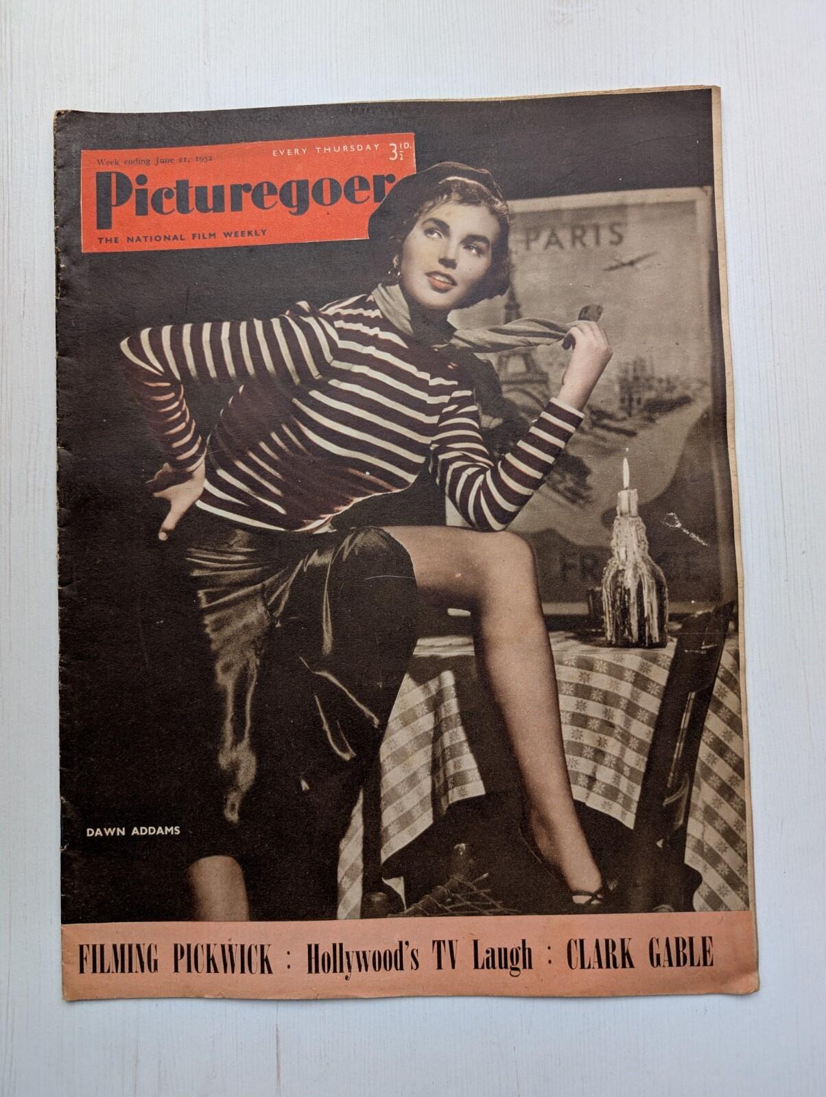 Picturegoer: The National Film Weekly June 21 1952 - Dawn Addams Cover